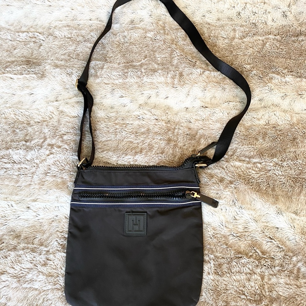 Tommy Hilfiger Black Crossbody Bag.